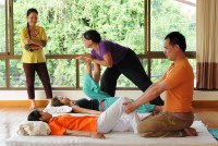 Massage class in Chiang Mai